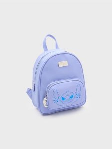 Plecak Stitch - błękitny. Niebieskie plecaki Sinsay. Za 59,99 zł.