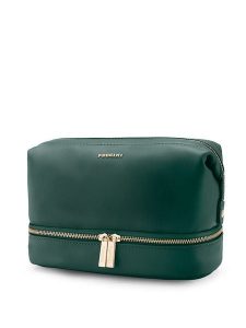 Puccini Kosmetyczka w kolorze zielonym - 25,5 x 13 x 15 cm rozmiar: onesize. Zielone kosmetyczki Puccini, bez wzorów, z materiału. Za 141,72 zł.