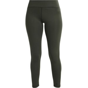 Adidas Performance Legginsy khaki. Brązowe legginsy marki adidas Performance, z elastanu. W wyprzedaży za 183,20 zł.