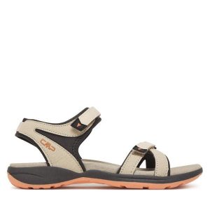 Sandały CMP. Brązowe buty trekkingowe CMP, bez zapięcia. Za 209,99 zł.