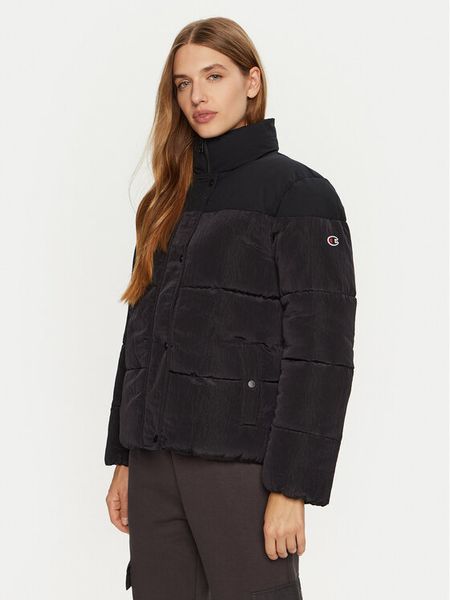 Champion Kurtka zimowa 117574 Czarny Custom Fit. Czarne kurtki Champion, na zimę, m, bez wzorów, z syntetyku, bez kaptura. Za 369,99 zł.