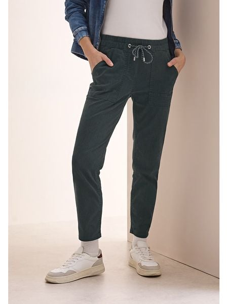 Cecil Spodnie dresowe w kolorze antracytowym rozmiar: XL/L28. Czarne spodnie dresowe Cecil, l, bez wzorów, z dresówki. Za 96,14 zł.