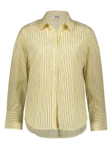 ONLY Koszula w kolorze żółto-niebieskim rozmiar: XS. Żółte koszule ONLY, xs, bez wzorów, bez kołnierzyka, bez ramiączek. Za 82,99 zł.