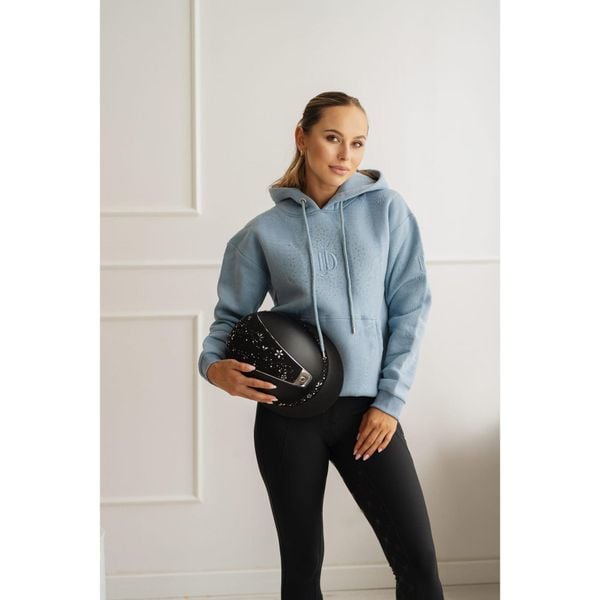 Bluza z kapturem JD ATTACK Elowyn. Czerwone bluzy JD ATTACK, bez wzorów, z kapturem. Za 239,00 zł.