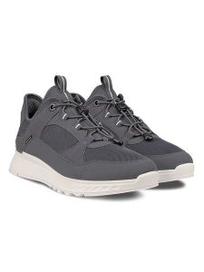 Ecco Sneakersy w kolorze ciemnoszarym rozmiar: 38. Szare trampki ecco, bez wzorów, z gore-texu, bez zapięcia. Za 294,97 zł.