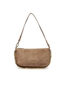 LOVE MOSCHINO Torebka JC4222PP0PKF110A Beżowy. Brązowe torebki klasyczne LOVE MOSCHINO, bez wzorów, z materiału, bez dodatków. Za 679,99 zł.