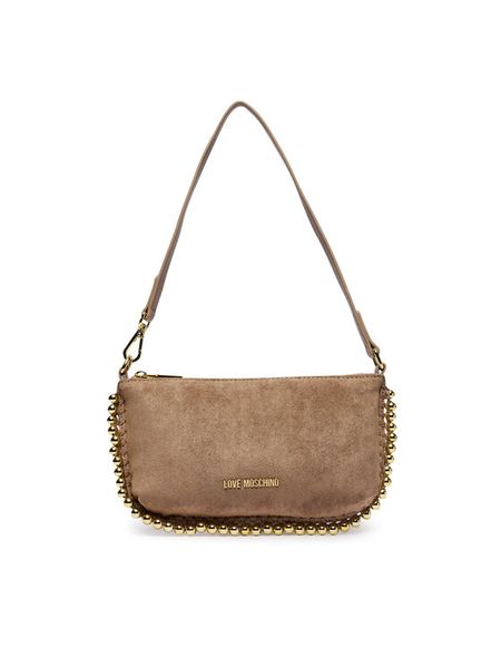 LOVE MOSCHINO Torebka JC4222PP0PKF110A Beżowy. Brązowe torebki klasyczne LOVE MOSCHINO, bez wzorów, z materiału, bez dodatków. Za 679,99 zł.