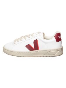 Veja Sneakersy "Urca" w kolorze biało-czerwonym rozmiar: 37. Białe trampki Veja, bez wzorów, bez zapięcia. Za 373,35 zł.