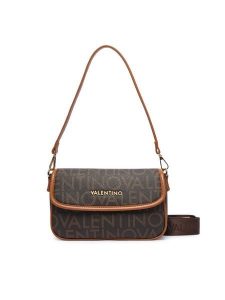 Valentino Torebka Regina Re VBS9IS09 Brązowy. Brązowe torebki klasyczne Valentino, bez wzorów, ze skóry, bez dodatków. Za 609,99 zł.