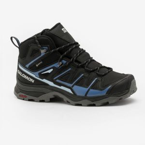 Buty turystyczne damskie Salomon XUltra Pioneer 2 GTX mid. Brązowe buty trekkingowe Salomon, z gore-texu, bez zapięcia. W wyprzedaży za 499,99 zł.