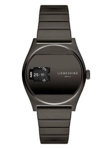 Liebeskind Zegarek kwarcowy w kolorze antracytowym rozmiar: onesize. Czarne, analogowe zegarki Liebeskind. Za 435,11 zł.