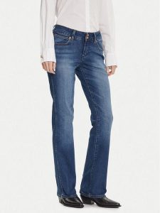 Wrangler Jeansy Bold 112371207 Granatowy Bootcut Fit. Niebieskie jeansy Wrangler, bez wzorów, z bawełny. Za 399,00 zł.