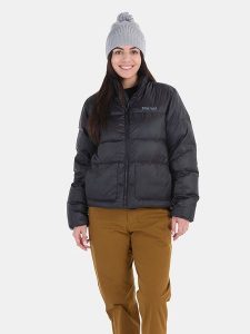 Marmot Kurtka puchowa "Guides" w kolorze czarnym rozmiar: XL. Czarne kurtki Marmot, xl, bez wzorów, z puchu, bez kaptura. Za 421,67 zł.