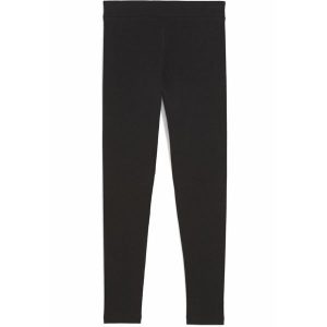 Młodzieżowe legginsy ESS PUMA Black. Czarna legginsy Puma, bez wzorów, z gumy. Za 109,00 zł.