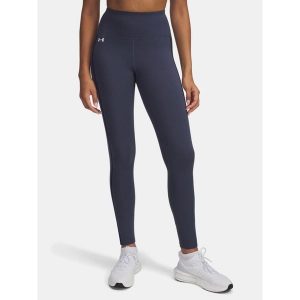 Legginsy damskie Under Armour Motion Piped. Szare legginsy Under Armour, bez wzorów. Za 159,99 zł.
