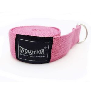 Pasek Pas do jogi Evolution Professional Equipment. Czerwone paski EVOLUTION PROFESSIONAL EQUIPMENT, bez wzorów, sportowe. Za 26,50 zł.