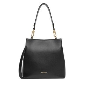 Torebka GINO ROSSI. Czarne torebki klasyczne Gino Rossi, bez wzorów, bez dodatków. Za 279,99 zł.