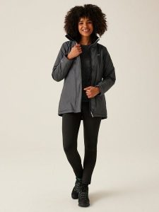 Regatta Parka "Blanchet II" w kolorze antracytowym rozmiar: 48. Czarne płaszcze Regatta, bez wzorów, bez kaptura. Za 141,85 zł.