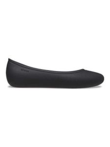 Crocs Baleriny "Brooklyn" w kolorze czarnym rozmiar: 41/42. Czarne balerinki Crocs, bez wzorów, bez obcasa, bez zapięcia. Za 167,28 zł.