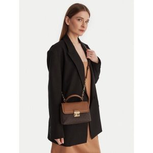 Torebka MICHAEL Michael Kors. Brązowe torebki klasyczne MICHAEL Michael Kors, bez wzorów, bez dodatków. Za 679,99 zł.