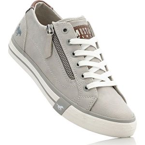 Sneakersy Mustang bonprix jasnoszary. Buty sportowe marki bonprix. Za 189,99 zł.
