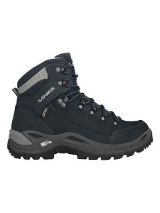 LOWA Buty trekkingowe"Renegade GTX Mid" w kolorze granatowo-szarym rozmiar: 41. Niebieskie buty trekkingowe Lowa, z gore-texu, bez zapięcia. Za 633,92 zł.