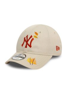 New Era Czapka z daszkiem Toddler Icon 9Forty Toddl 60565301 Beżowy. Brązowe czapki New Era, bez wzorów, z bawełny. Za 69,99 zł.