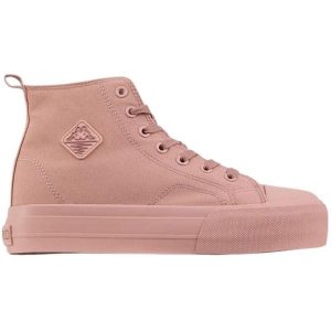 Buty Kappa Viska Oc W 243208OC 7171 różowe. Czerwone trampki bez wzorów, bez zapięcia. Za 219,10 zł.