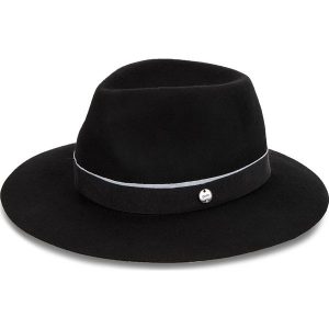 Kapelusz LIU JO - Capello Feltro Con N68296 T0300 Nero 22222. Czarne kapelusze marki Liu Jo, z materiału. Za 299,00 zł.