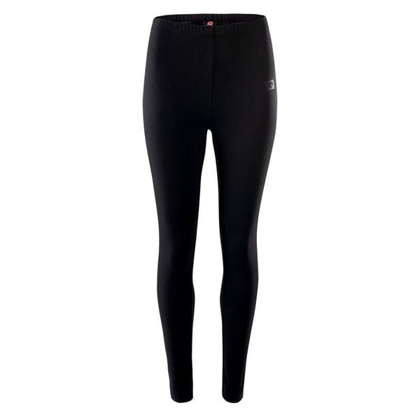 Legginsy Damskie Trening Silky. Czarne legginsy IQ, bez wzorów. Za 77,99 zł.