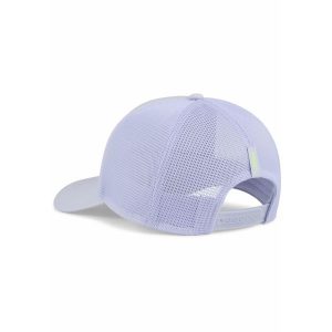 Czapka typu trucker PUMA × HYROX PUMA Cool Weather Blue. Niebieskie czapki Puma, bez wzorów, sportowe. Za 119,00 zł.