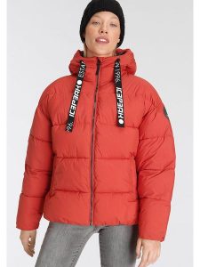Icepeak Kurtka pikowana "Vacha" w kolorze czerwonym rozmiar: 40. Czerwone kurtki Icepeak, bez wzorów, bez kaptura. Za 234,97 zł.