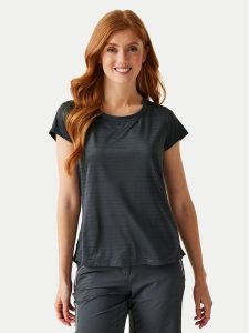 Regatta T-Shirt Limonite VII RWT306 Szary Regular Fit. Szare t-shirty Regatta, bez wzorów, z syntetyku, bez kołnierzyka, bez ramiączek. Za 129,99 zł.