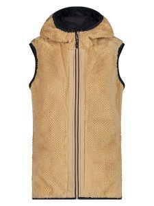 Cmp Kamizelka polarowa w kolorze beżowym rozmiar: 38. Brązowe kamizelki CMP, s, bez wzorów, z materiału, bez kołnierzyka, bez ramiączek, bez kaptura. Za 126,45 zł.