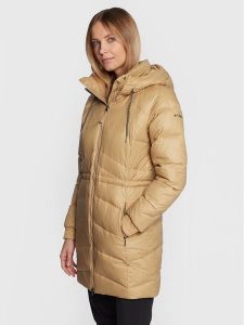 Columbia Płaszcz zimowy Icy Heights II 2007824 Beżowy Regular Fit. Brązowe płaszcze Columbia, na zimę, m, bez wzorów, z syntetyku, bez kaptura. Za 739,99 zł.