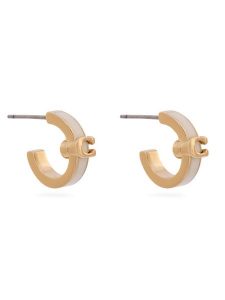 Coach Kolczyki 37560726 Złoty. Żółte kolczyki Coach, metalowe. Za 319,99 zł.