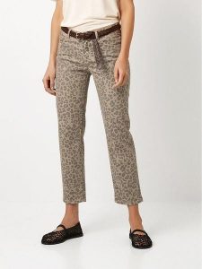 Toni Dżinsy - Regular fit - w kolorze beżowym rozmiar: 44. Brązowe jeansy Toni, bez wzorów, z podwyższonym stanem. Za 187,99 zł.