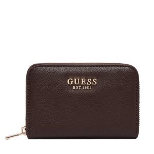 Portfel Guess. Brązowe portfele Guess, z aplikacjami. Za 264,99 zł.