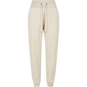 Damski kombinezon do joggingu z wysokim stanem Urban Classics Organic GT. Białe kombinezony Urban Classics, bez wzorów, z dresówki, sportowe, bez kołnierzyka, bez ramiączek, długie. Za 267,50 zł.