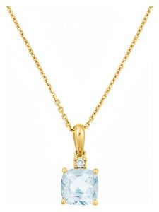 CARATELLI Złota zawieszka "Tonga" z diamentami i topazami rozmiar: onesize. Niebieskie zawieszki CARATELLI, z diamentem, złote. Za 817,99 zł.