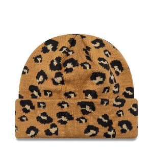 Czapka New Era. Brązowe czapki New Era, bez wzorów. Za 149,99 zł.