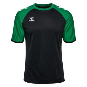 Koszulka Hummel League. Czarne bluzki Hummel, bez wzorów, eleganckie, bez kołnierzyka, bez ramiączek. Za 147,00 zł.