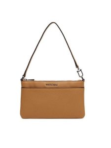 MICHAEL Michael Kors Torebka Jet Set 32F5SJ6F6L Brązowy. Brązowe torebki klasyczne MICHAEL Michael Kors, bez wzorów, ze skóry, bez dodatków. Za 529,99 zł.