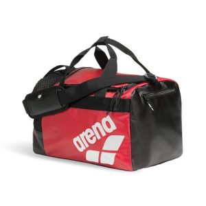 Torba sportowa Arena All Set 25 L Czerwona. Czerwone torby podróżne i sportowe Arena, bez wzorów, z materiału, na ramię. Za 119,99 zł.