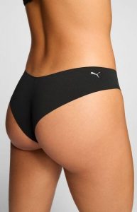 Puma damskie figi brazilian z mikrofibry 2-pak czarne. Czarne figi Puma, bez wzorów, z elastanu. Za 156,20 zł.