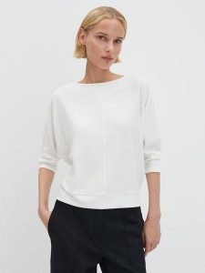 Someday Sweter w kolorze białym rozmiar: 38. Białe swetry oversize someday., bez wzorów, prążkowane, bez ramiączek. Za 158,10 zł.