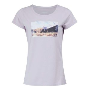 T-shirt Damski Z Górą Breezed IV. Czerwone t-shirty Regatta, xl, bez wzorów, bez kołnierzyka, bez ramiączek. Za 41,99 zł.