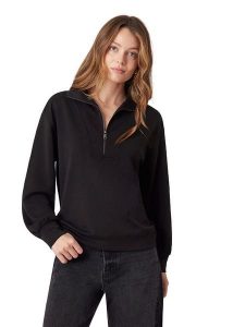 Scotch & Soda Bluza w kolorze czarnym rozmiar: L. Czarne bluzy Scotch & Soda, l, bez wzorów, bez kaptura. Za 187,99 zł.