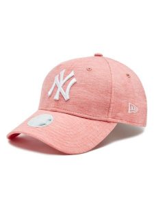 New Era Czapka z daszkiem Yankees Jersey 60298632 Różowy. Czerwone czapki New Era, bez wzorów, z jersey. Za 129,99 zł.