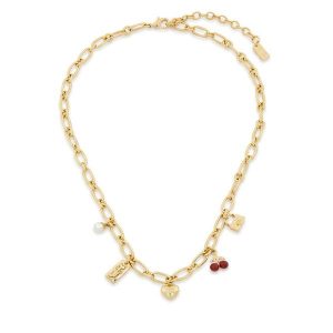 Naszyjnik Coach. Żółte naszyjniki Coach, złote. Za 729,99 zł.